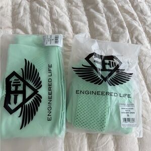 Engineered Life Gossamer Green Leggings